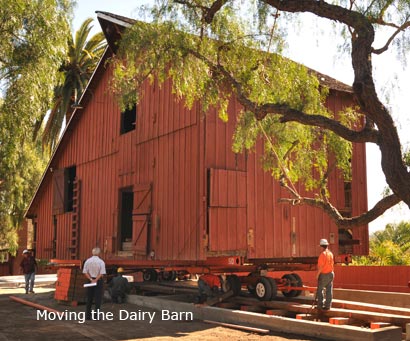 Moving the Dairy Barn