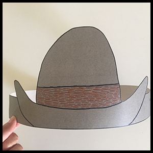 Make your own Cowboy or Cowgirl hat